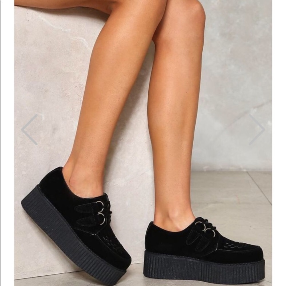 Nasty Gal BRAND NEW Platform Creepers - Picture 4 of 6